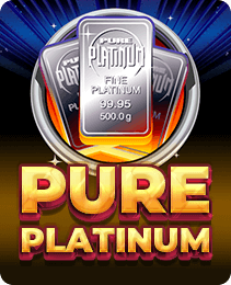 Pure Platinum slot game on the 777cx app